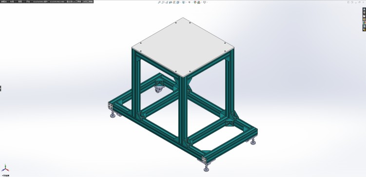 简易型材工作台