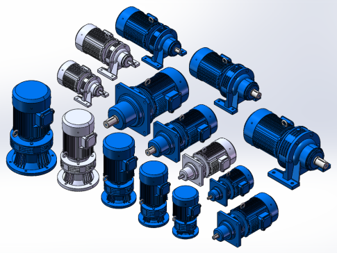 摆线针轮减速机单级 15款