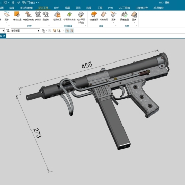M3 Submachine Gun冲锋枪美国通用汽车造