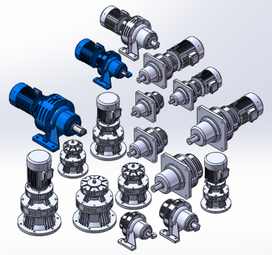 摆线减速机WB型17款