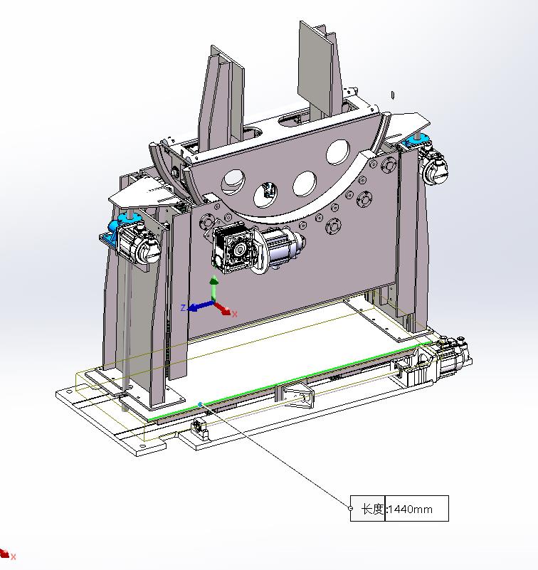 三轴自动夹紧升降旋转移动式焊接变位机