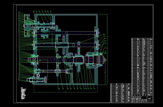 C620普通车床的主轴变速箱设计
