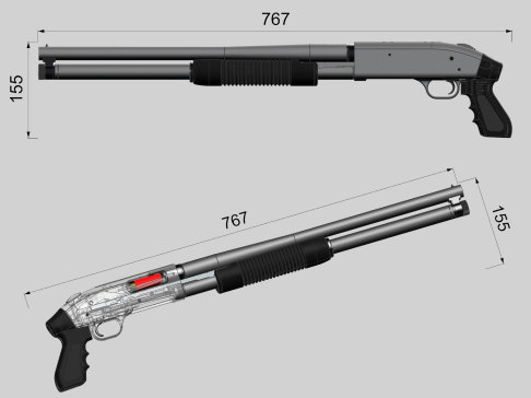 Mossberg莫斯伯格500霰弹枪