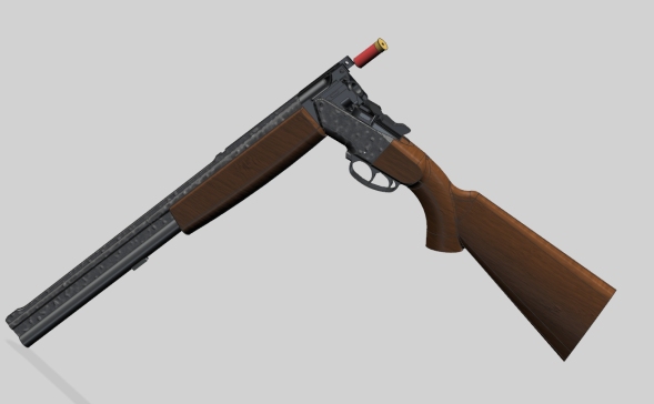 布尔诺ZH304杠杆折叠霰弹枪