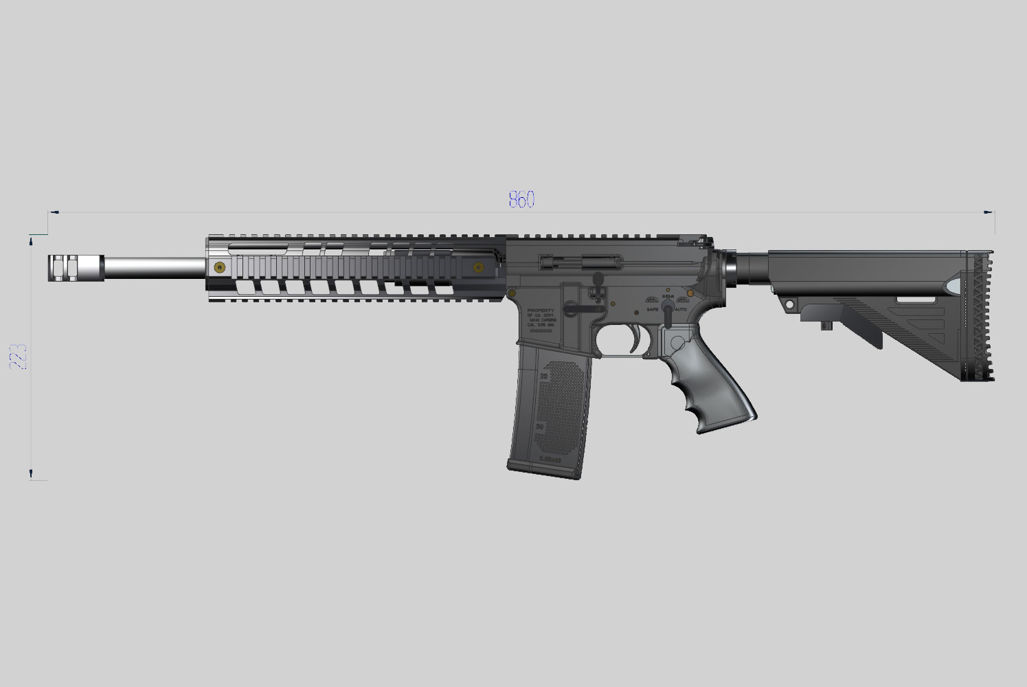 M4A1 Carbine卡宾枪