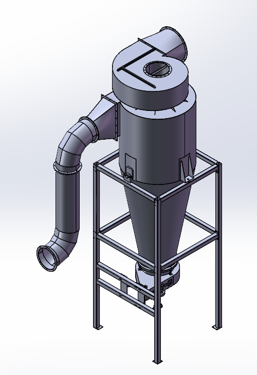 直径1700旋风除尘