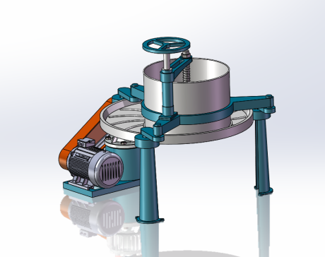 茶叶揉捻机模型
