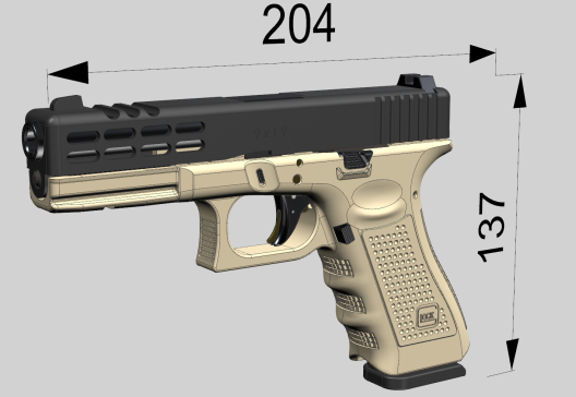 Glock 17 Pistol奥地利格洛克17型手枪