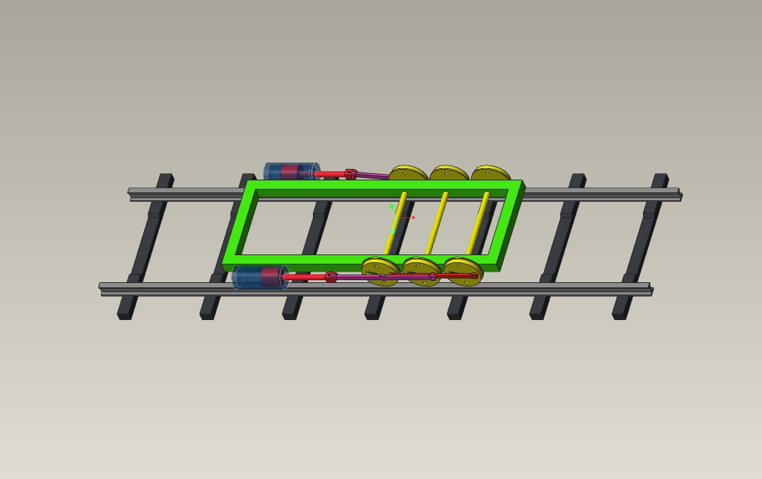 蒸汽机运动仿真