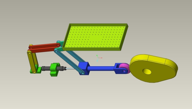 振动筛运动仿真