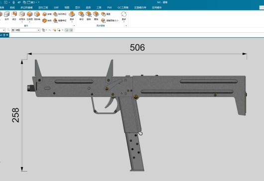 俄罗斯PP-90系列折叠冲锋枪