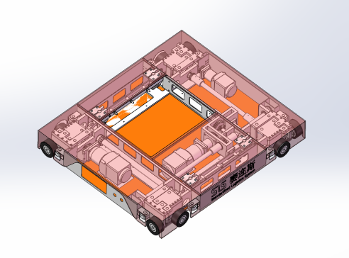 四向穿梭车RGV机器人