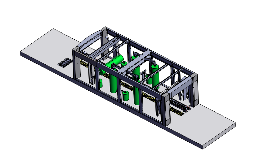 隧道式自动洗车机已量产