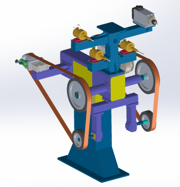 砂带机+去毛刺工具一体设备