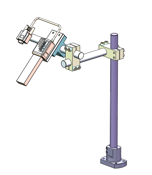 带支架固定式扫码枪