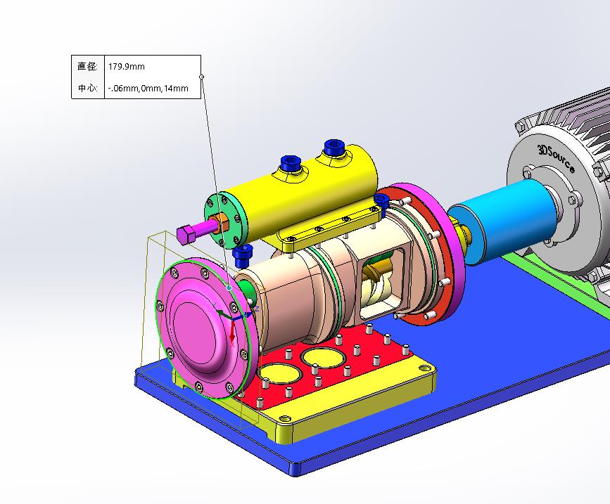 高压高速三螺杆输送泵
