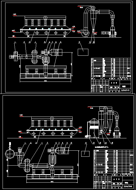ZLG9X0.75型振动流化床