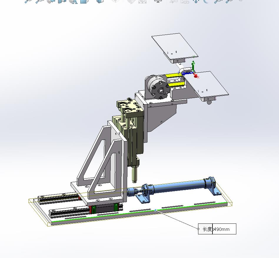 180度翻转平移机械手