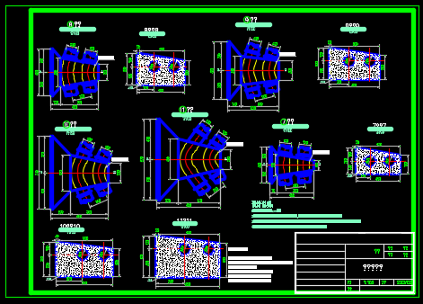 双管镇墩结构图