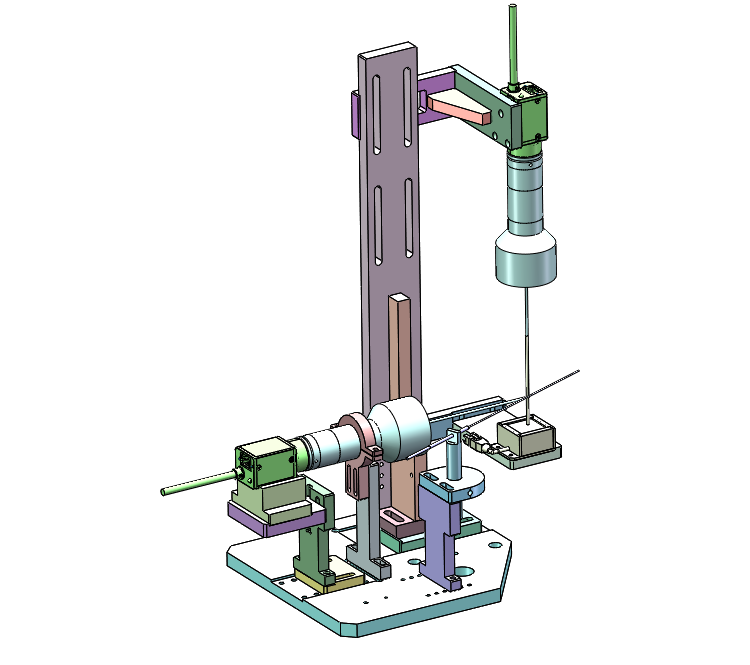 横向竖向相机检测机构