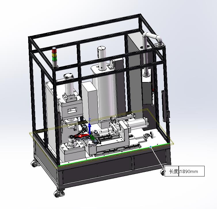 汽车摆臂胶套双轴液压压装机