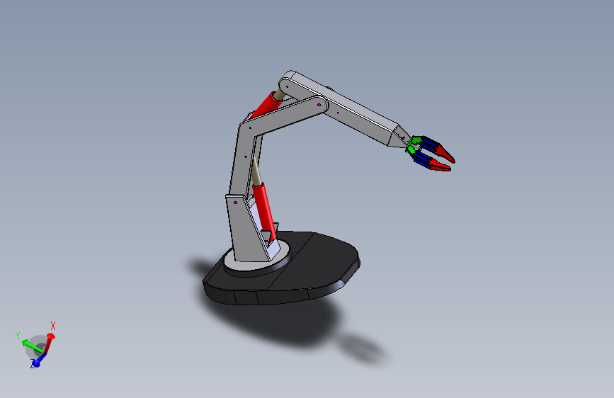 机械液压机械手臂==753456=100