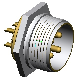 格兰头插座M16-4芯-20251218Thu