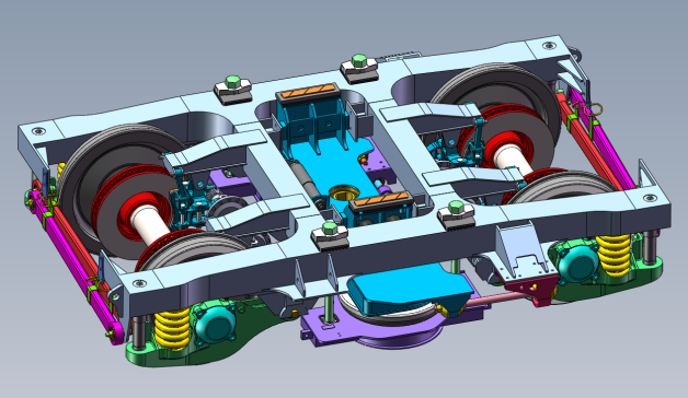 CW2型客车转向架