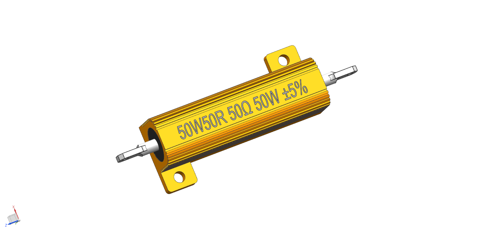 金属壳电阻 R_50w50