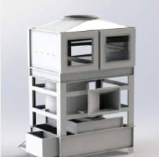 H100-30K气动混流净化设备图纸