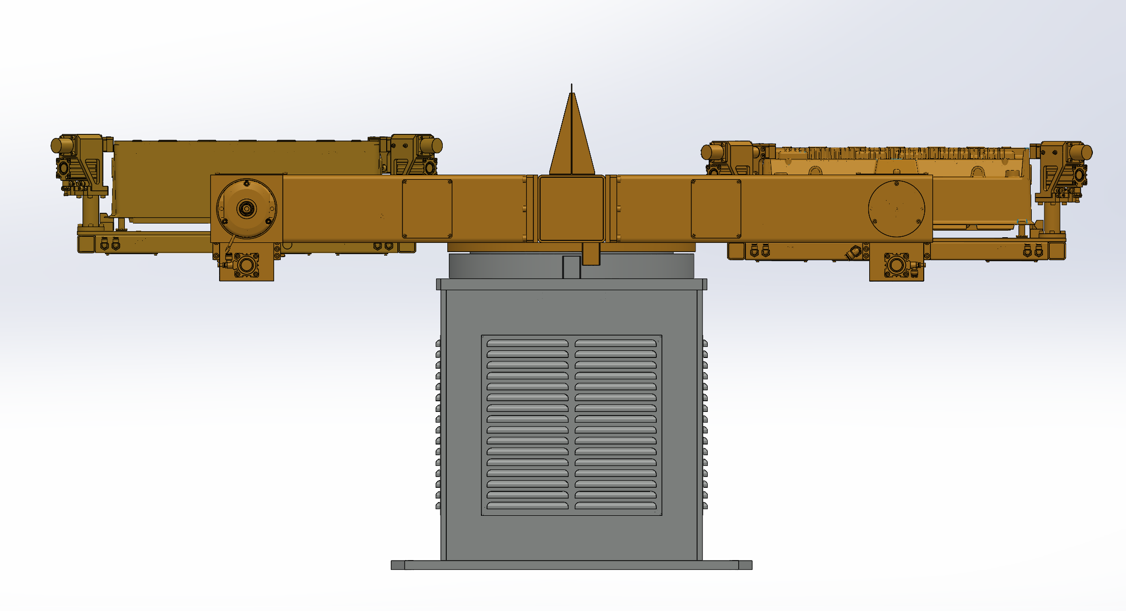储能盒双工位三轴变位机