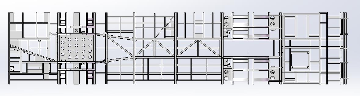 公交车焊接底盘