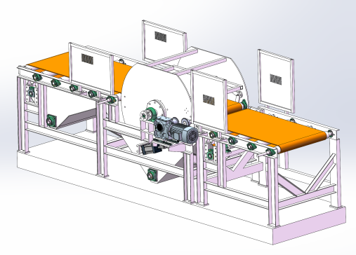 抛丸机出料部件