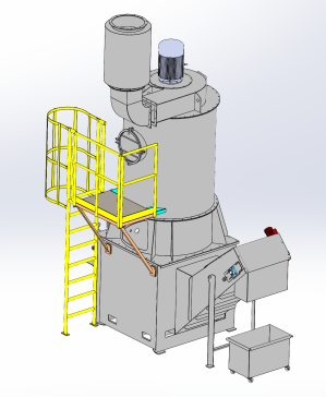 抛丸机湿式除尘器
