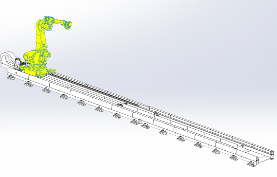 R 2000IC -165F 有效10.5米机器人第七轴