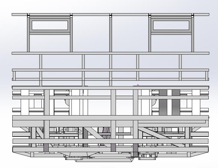公交车焊接底盘