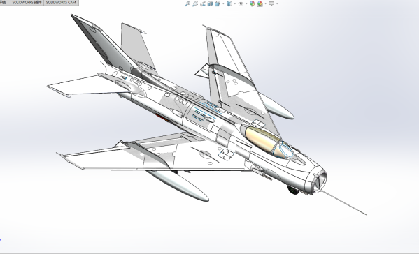 歼六丙模型1073030