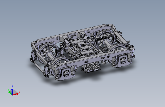 TR22型火车转向架