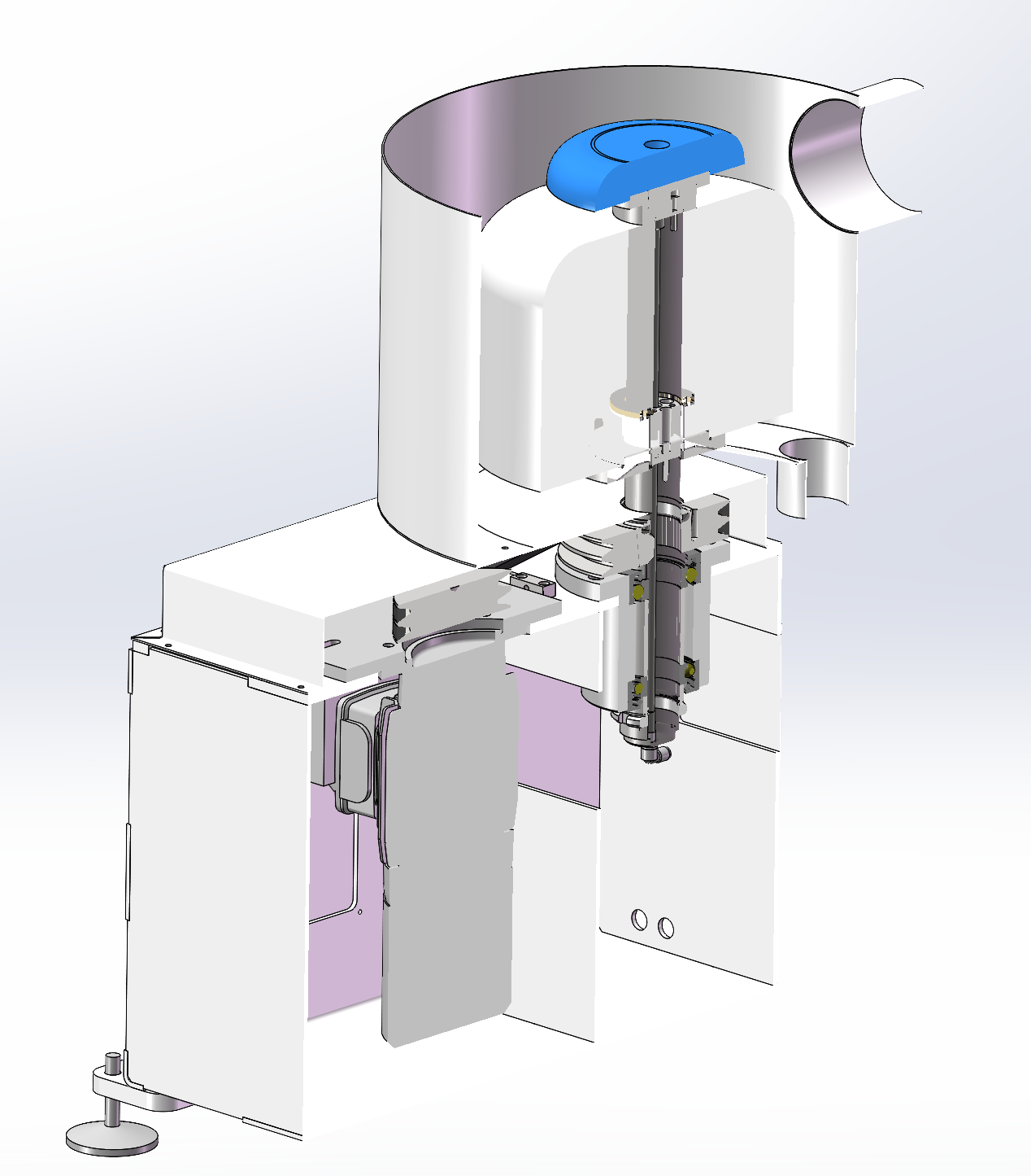 平底锅旋转治具