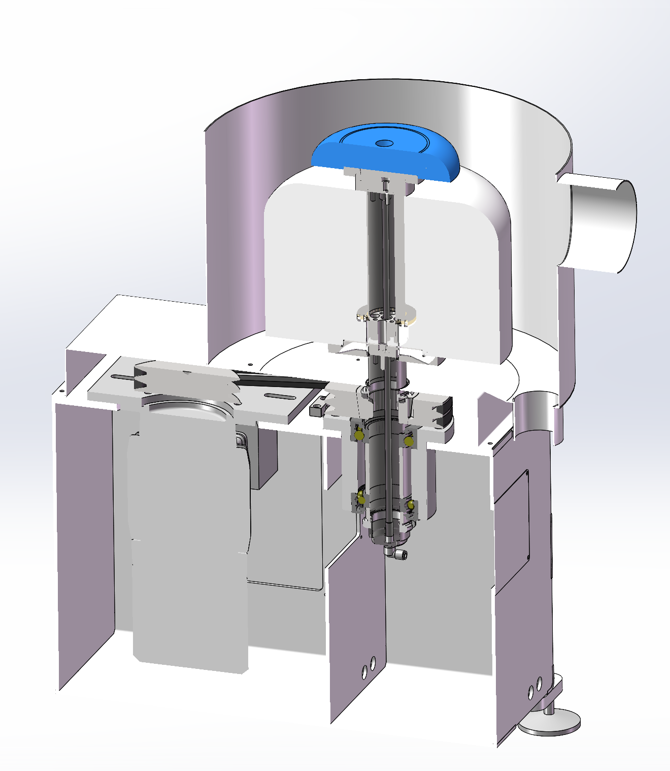 平底锅旋转治具