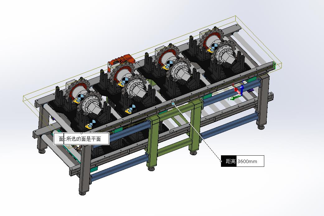 托盘定位重载双层辊筒输送机