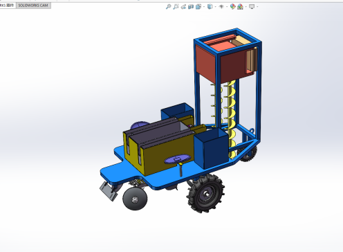 山药种植机设计含SW三维 二维 说明书