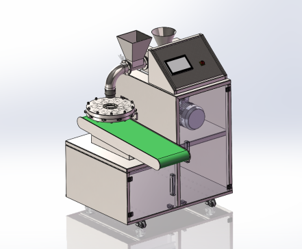 包子机三维SW+CAD图纸