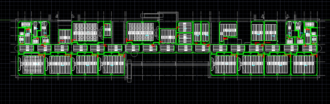 山东某教学楼电地暖暖通图纸