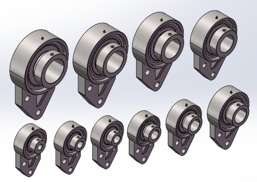 悬挂式轴承座UELFB型 10款