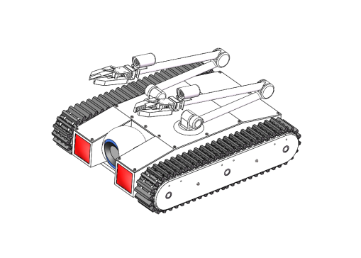 多功能机械手防爆机器人