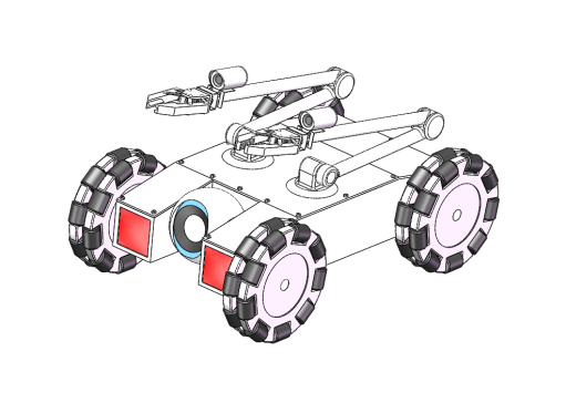车轮式机械手机器人