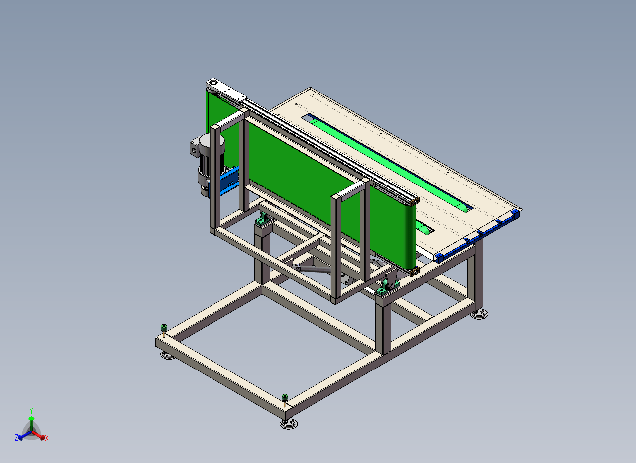 90度翻转输送机平台旋转台