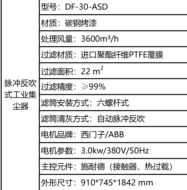 DF-30除尘设备