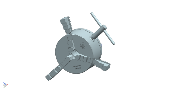 车床卡盘 TOS 125
